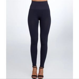 SPANX Black Leggings Seamless S